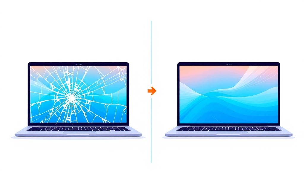 Sostituzione Schermo Notebook